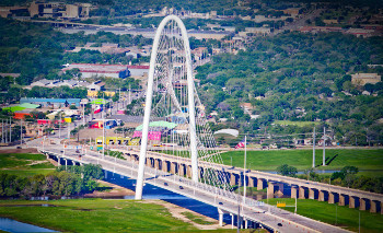 Margaret Hunt Hill bridge Dallas